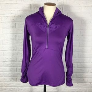 Athleta 1/2 Zip Athletic Lightweight Jacket XXS